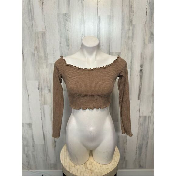 Brown crop top - Picture 1 of 5